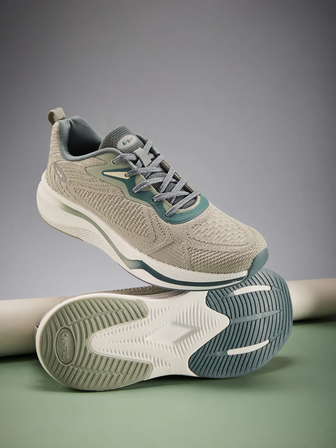 GRETTA Green Men's Running Shoes