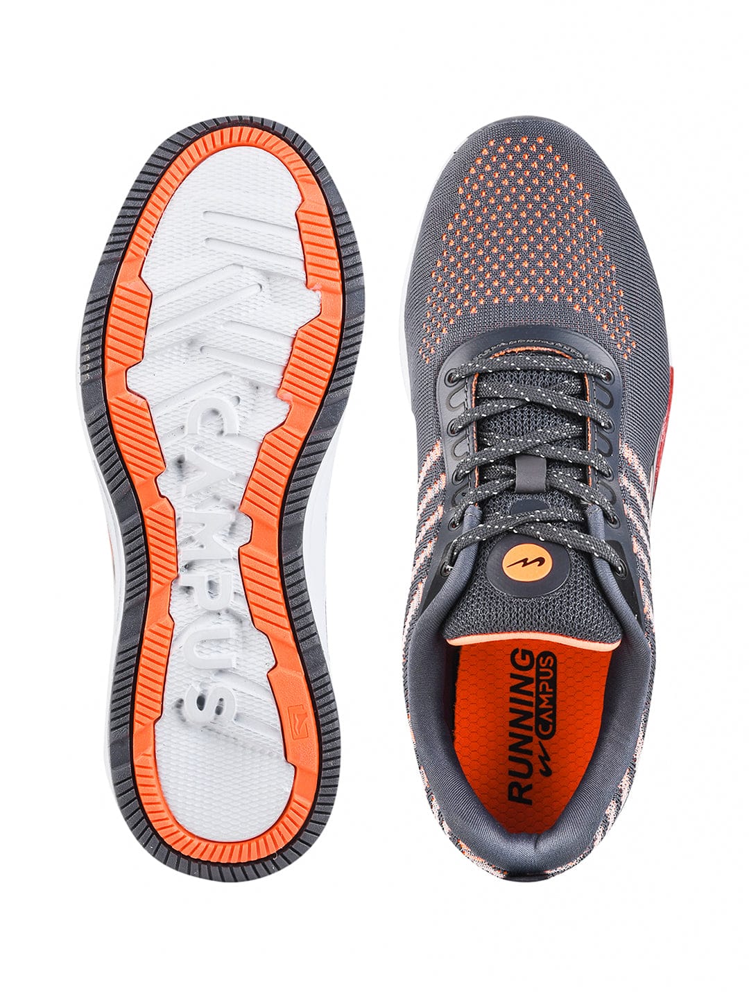 GUIDE Grey Men's Running Shoes - Image 4