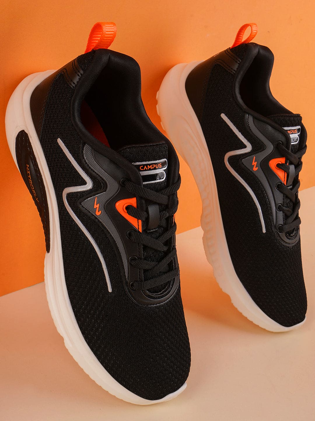 HANDEL Black Men's Sports Shoes - Image 5