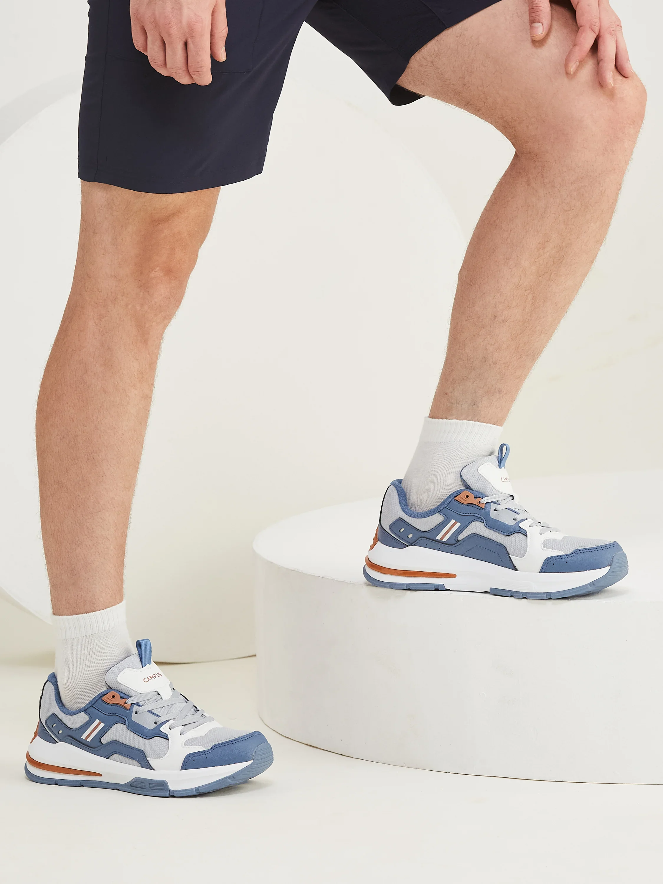 HARMONY Grey Men's Sneakers - Image 8