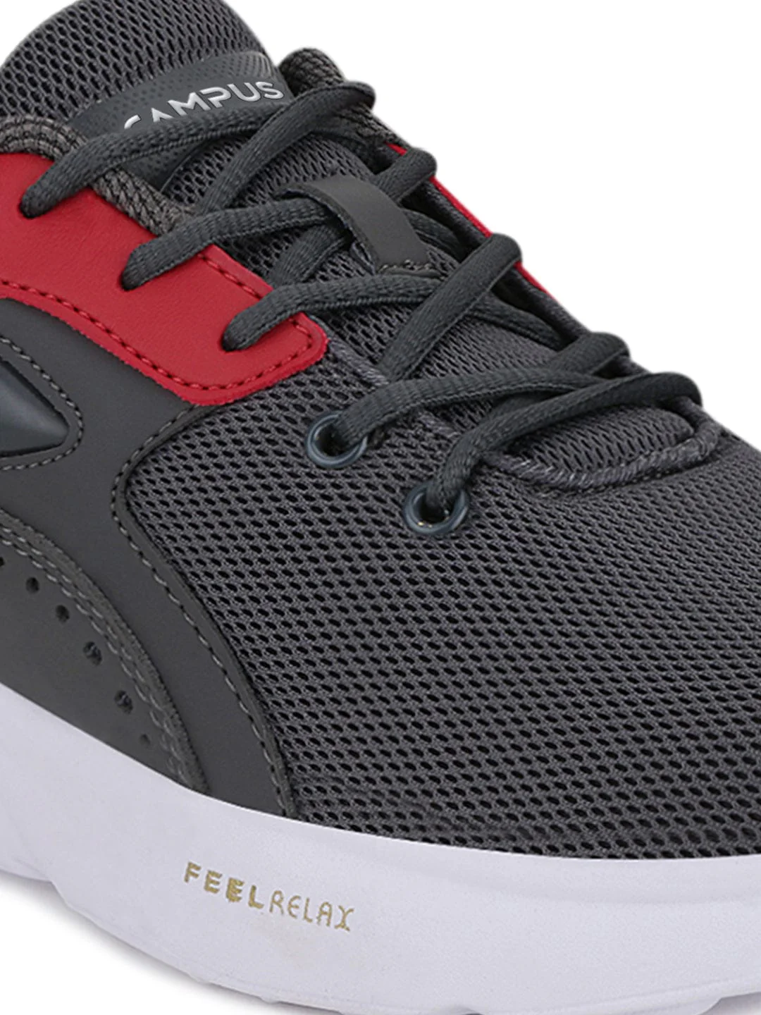 Harvel Pro Grey Men's Running Shoes - Image 4