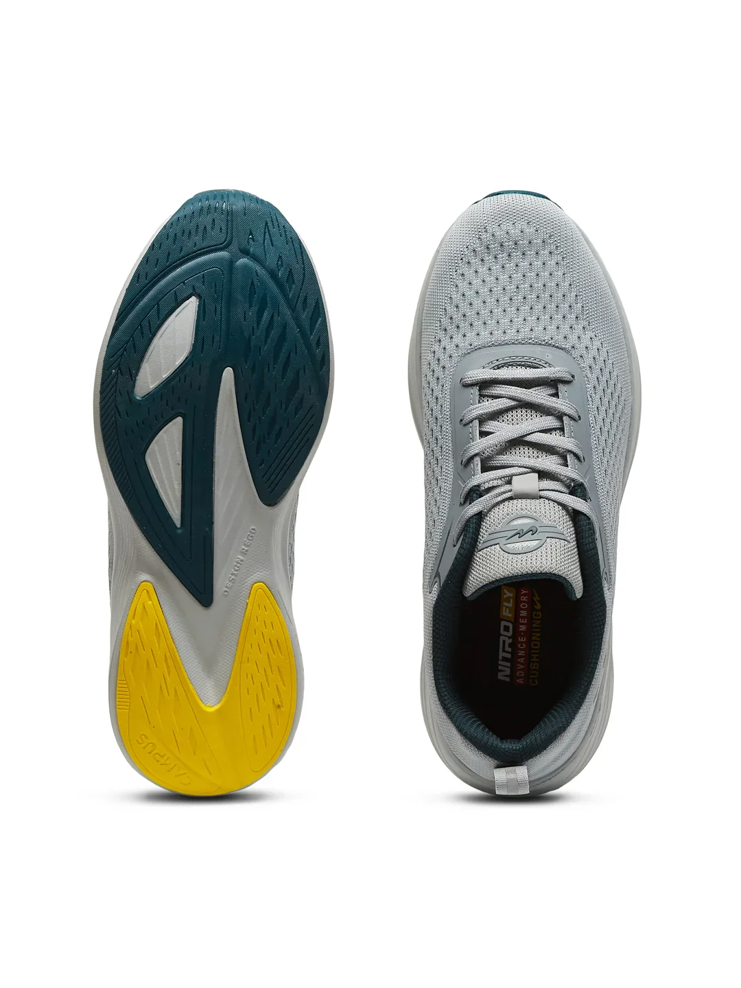 HASLEY ADV Grey Men's Running Shoes - Image 5