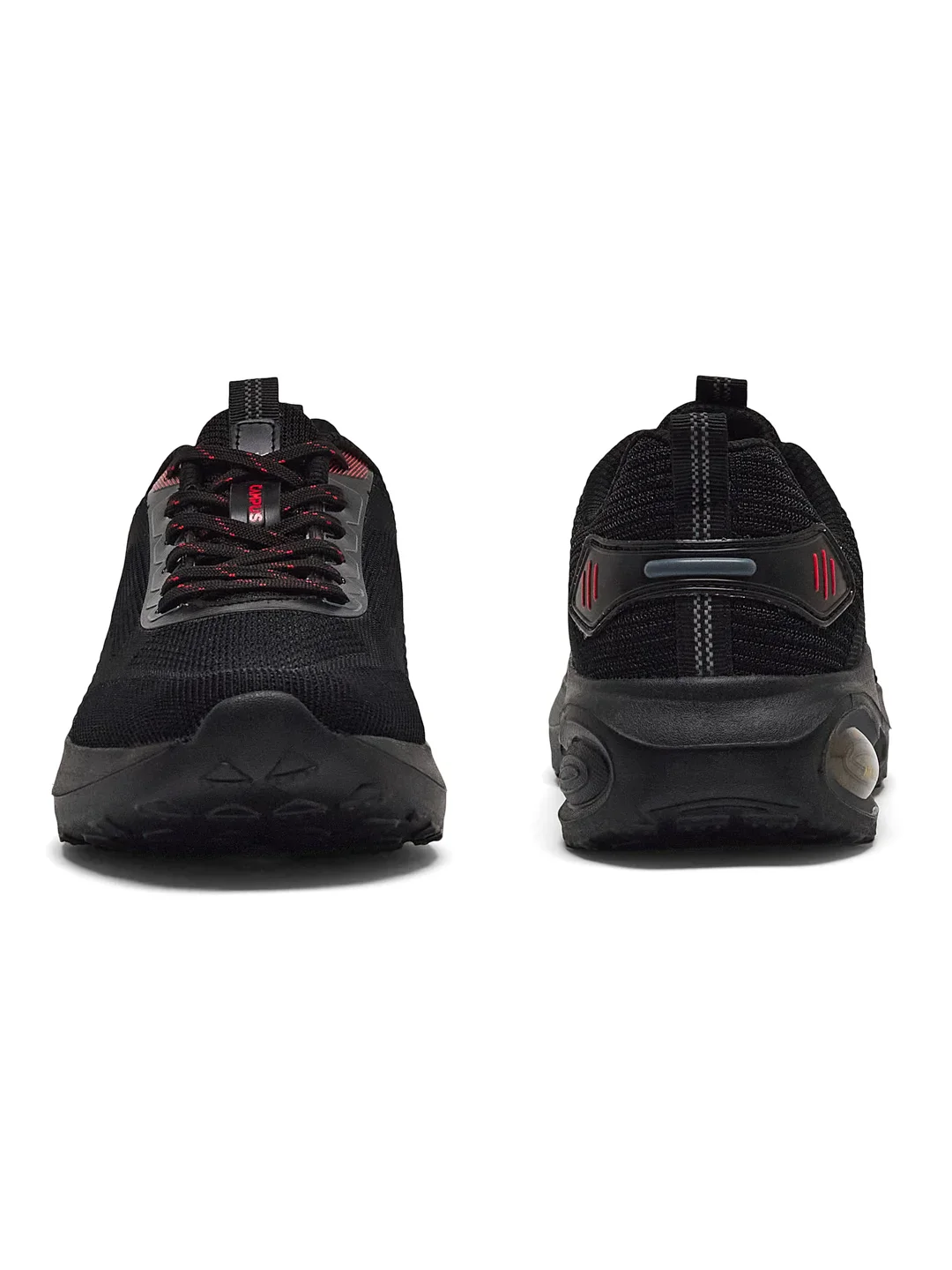 HEDGE Black Men's Running Shoes - Image 4