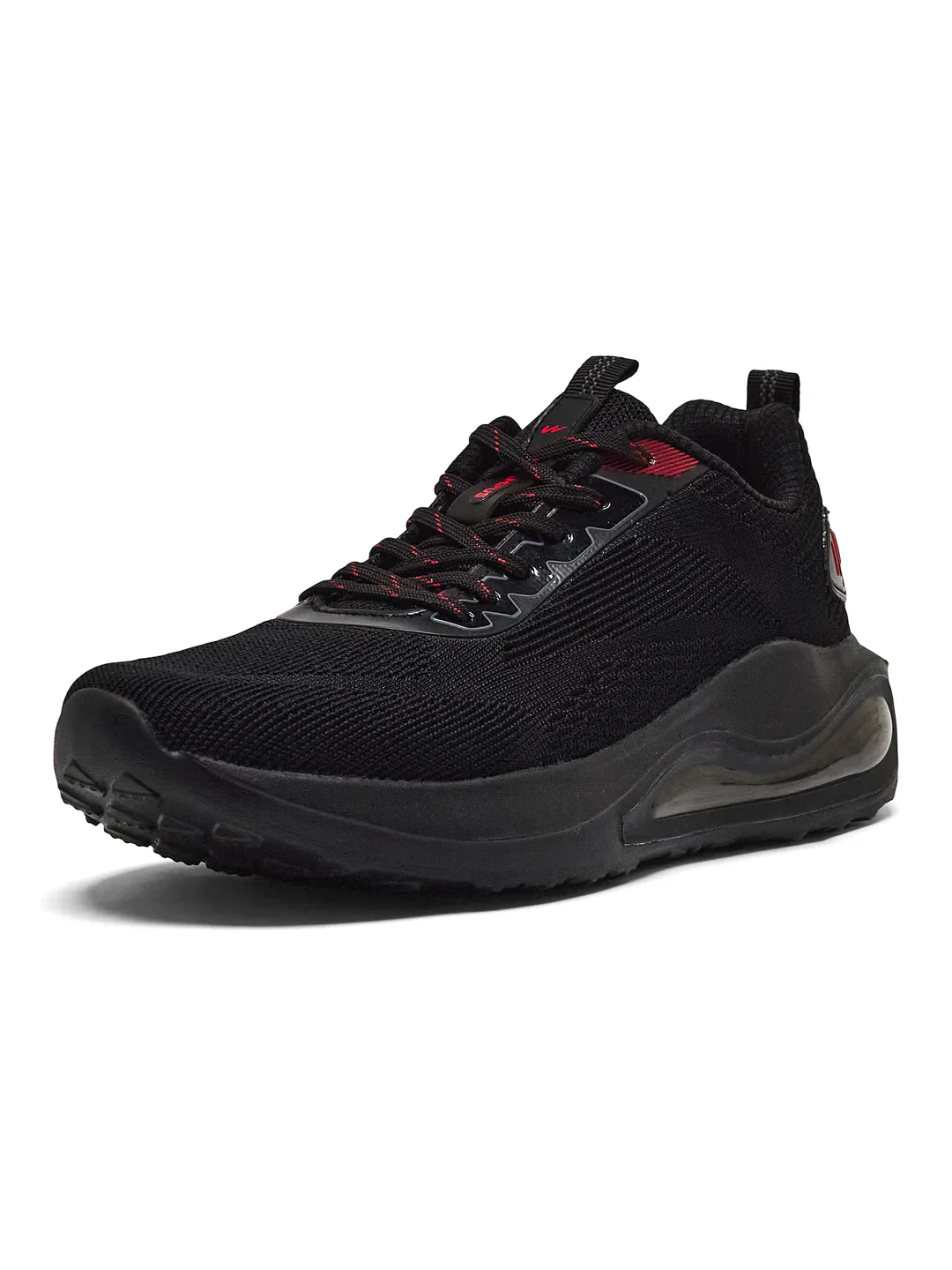 HEDGE Black Men's Running Shoes - Image 6