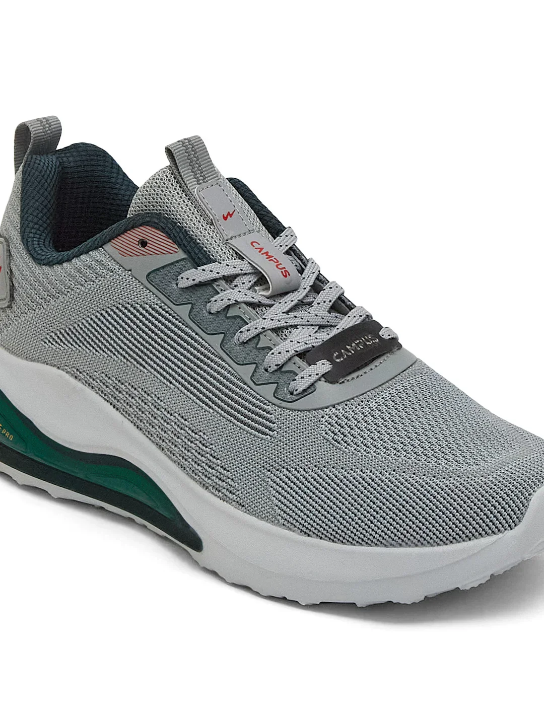 HEDGE Grey Men's Running Shoes - Image 7