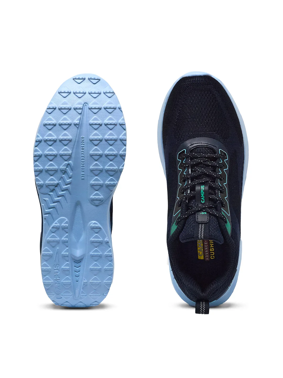 HEDGE Navy Men's Running Shoes - Image 5