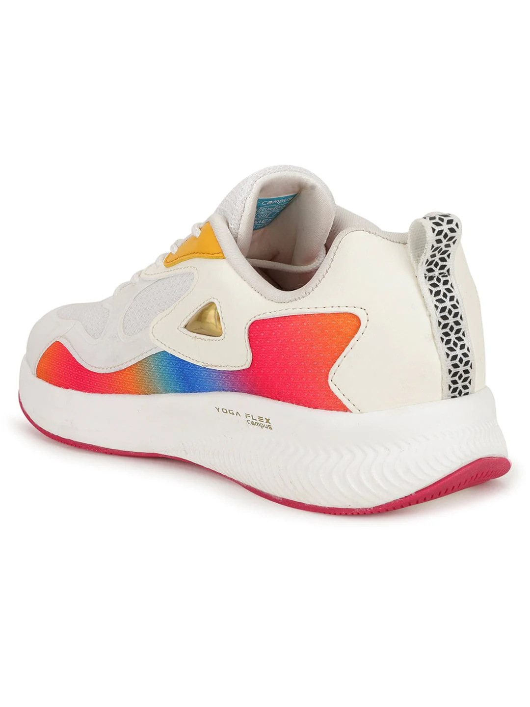 HELLEN Off White Women's Running Shoes - Image 3