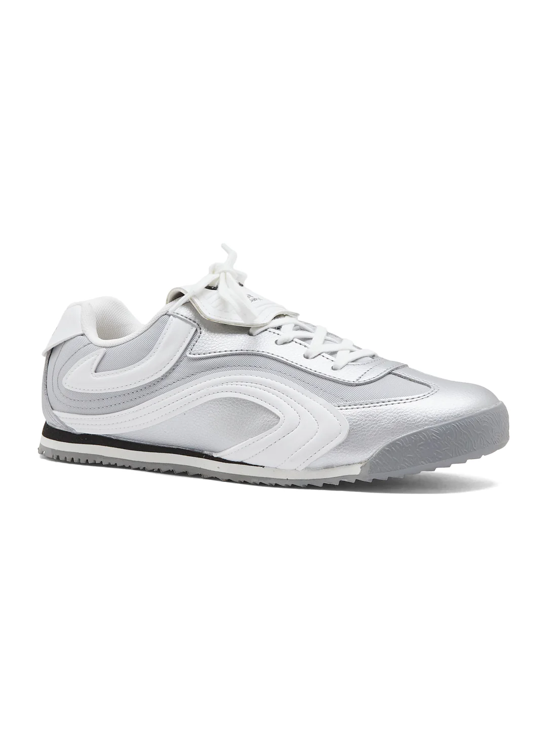 HIGHBIRD Silver Women's Sneakers - Image 2