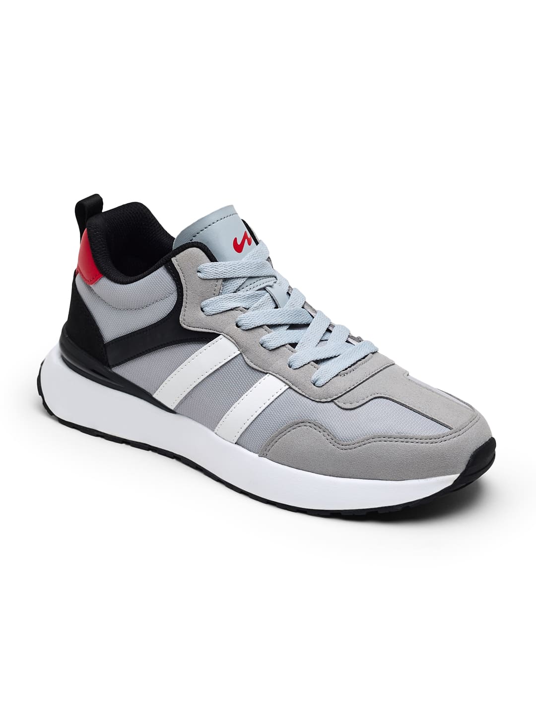 HINGE Grey Men's Sneakers - Image 3