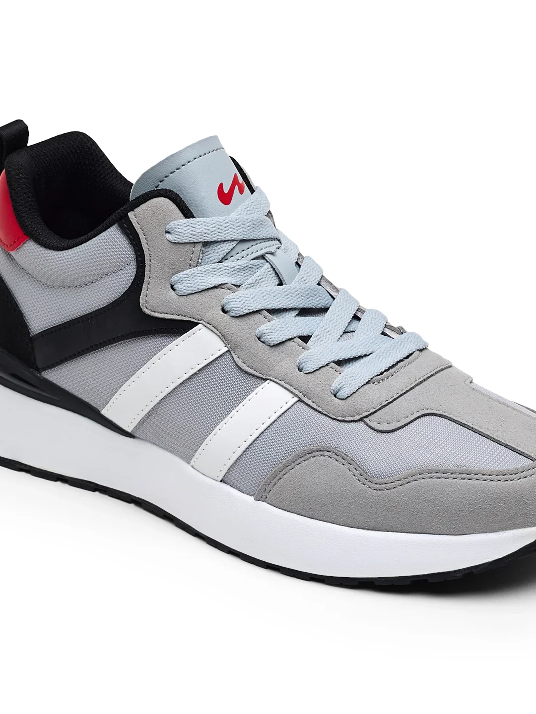 HINGE Grey Men's Sneakers - Image 7