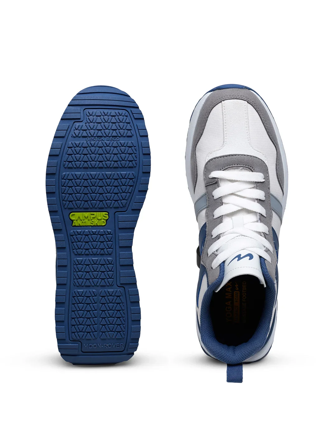 HINGE White Men's Sneakers - Image 5
