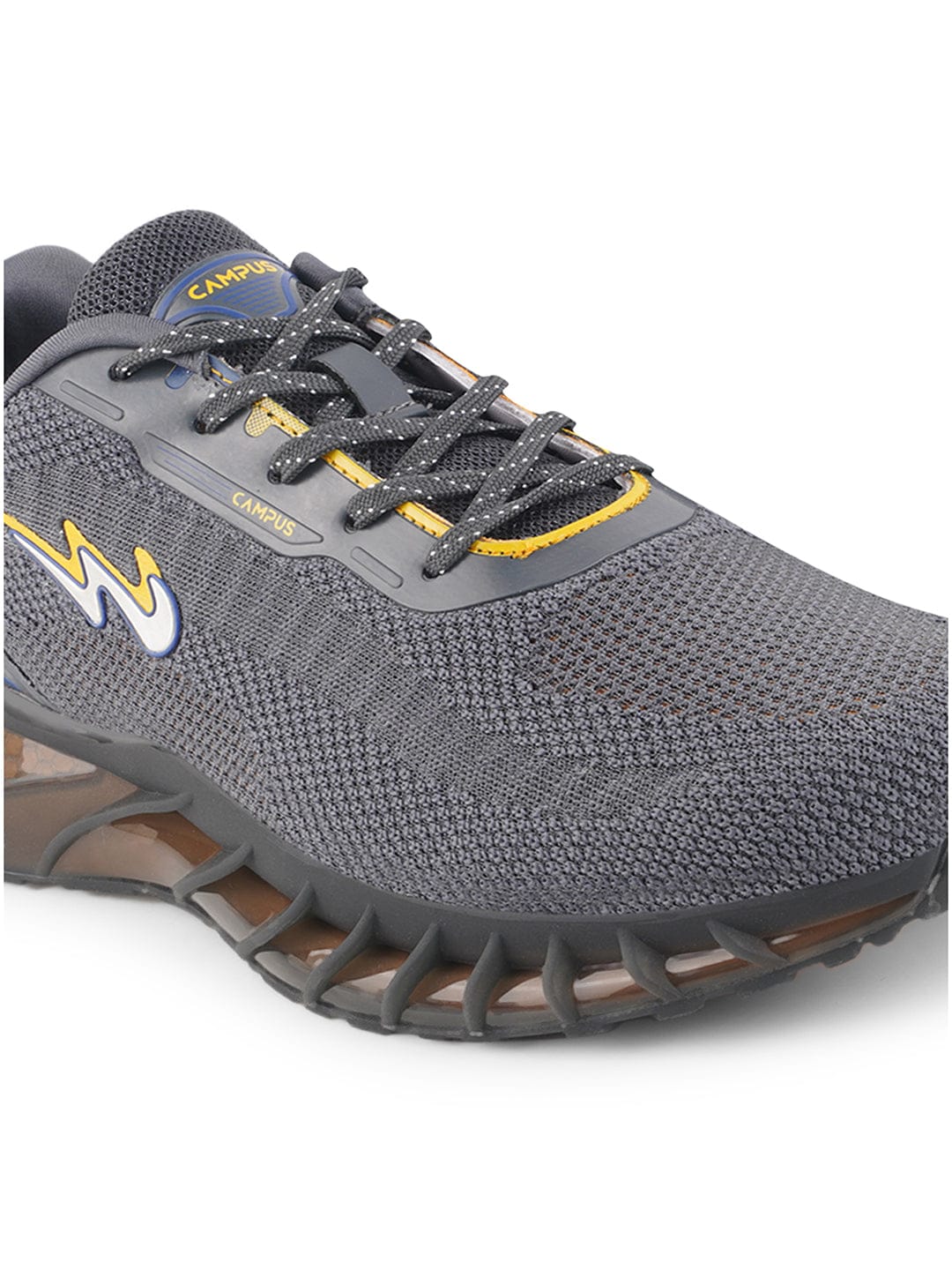 HOOD Grey Men's Running Shoes - Image 5