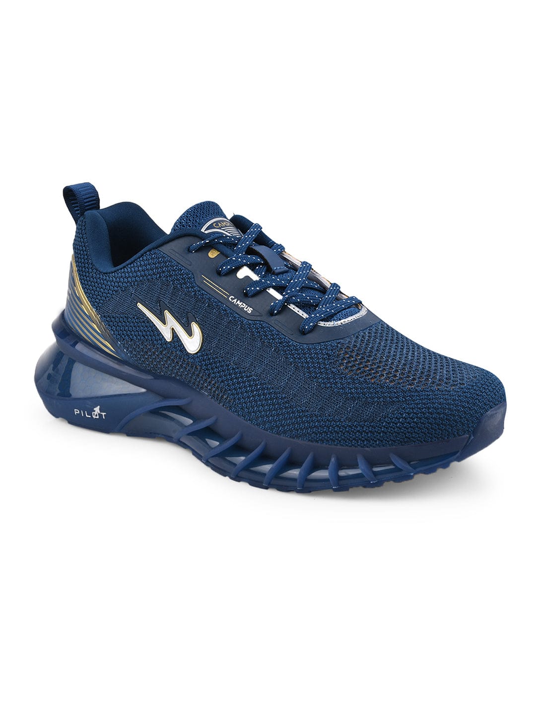 HOOD Blue Men's Running Shoes - Image 2