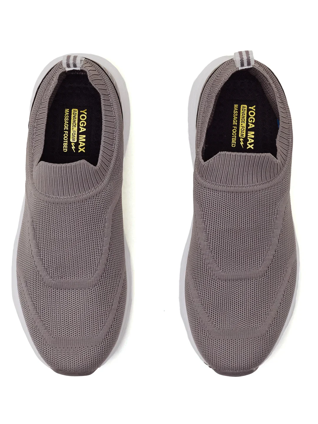 HOOP Grey Men's Walking Shoes - Image 6