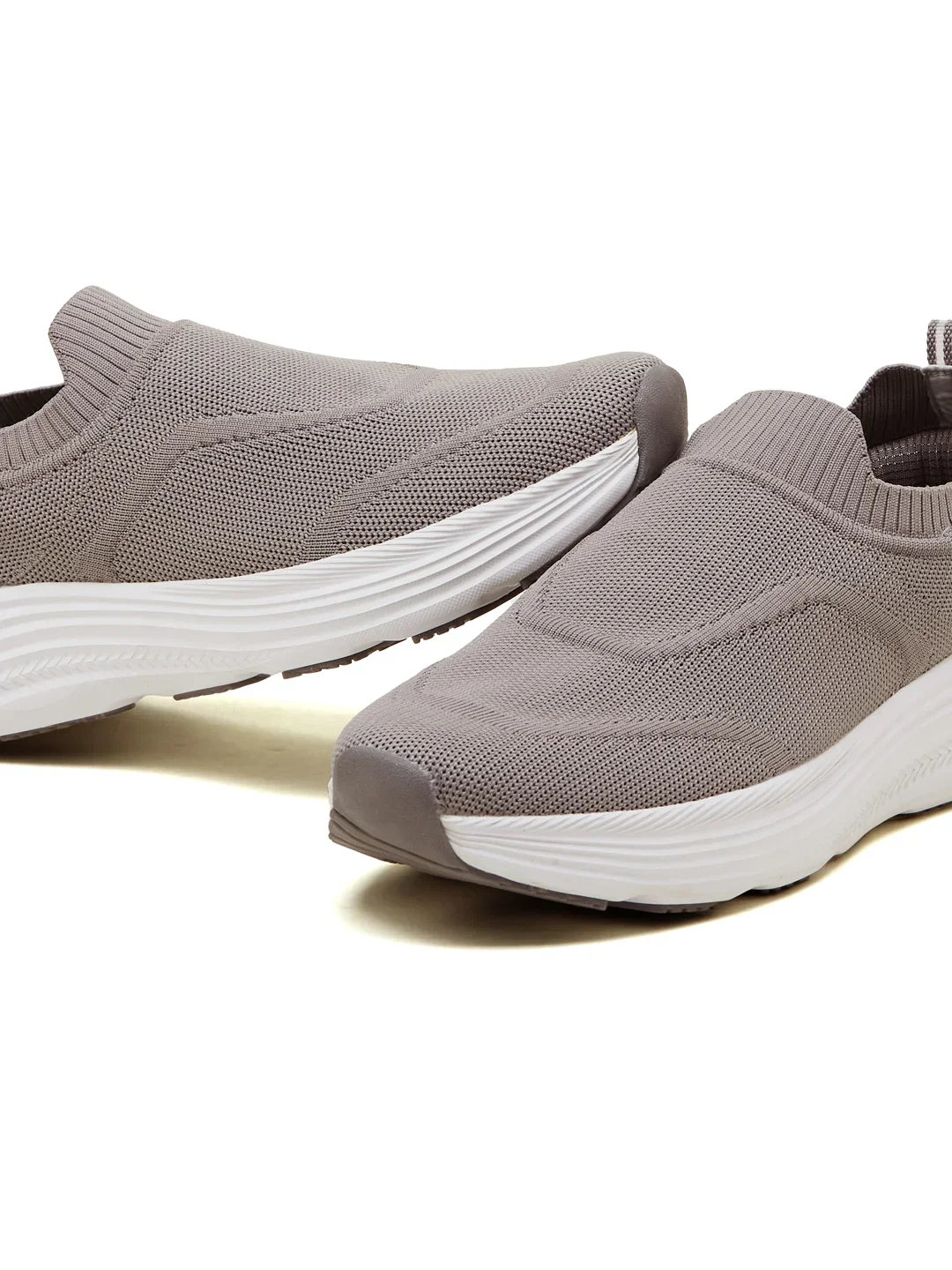 HOOP Grey Men's Walking Shoes - Image 7
