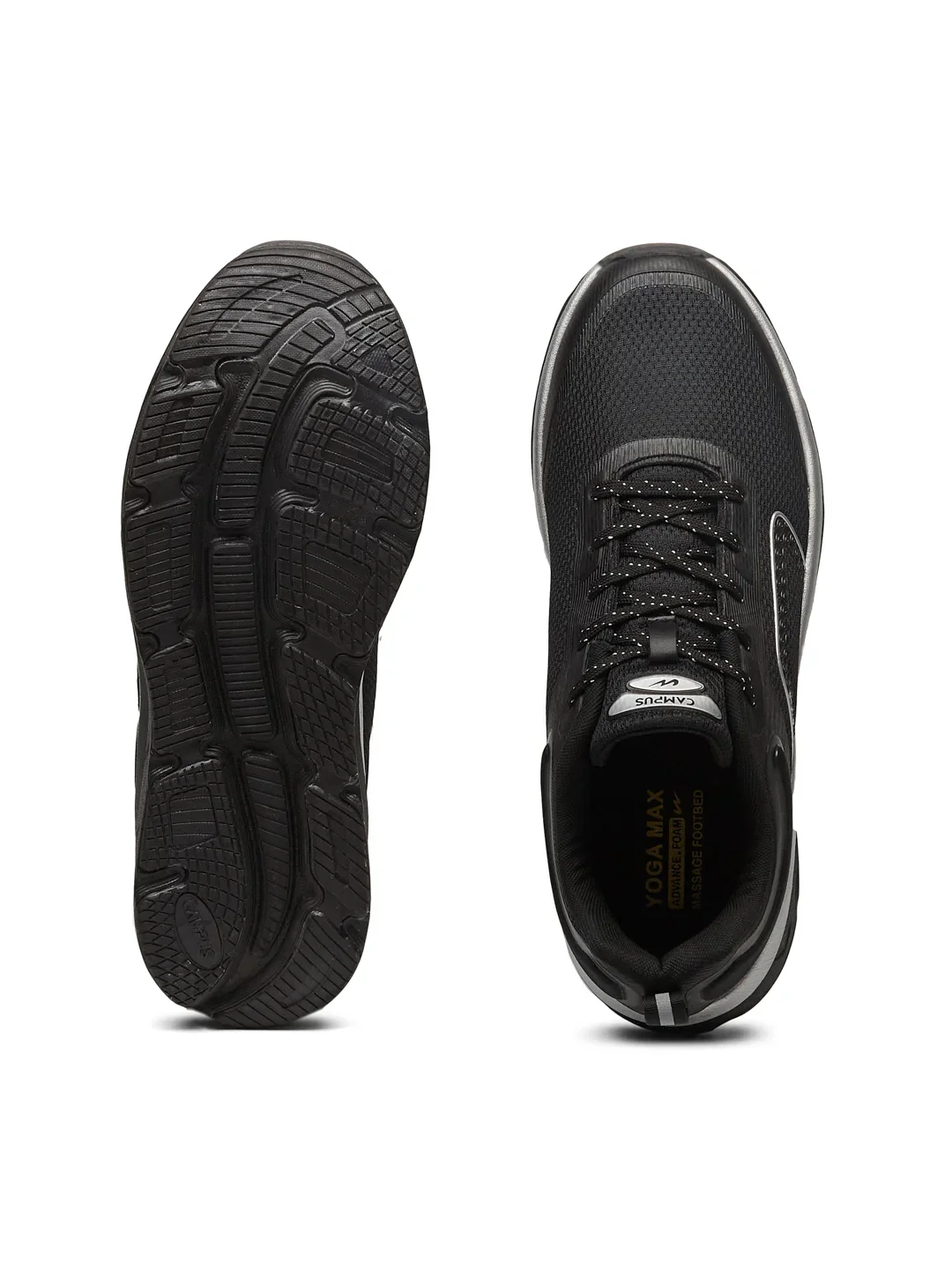 HUMBER Black Men's Running Shoes - Image 5