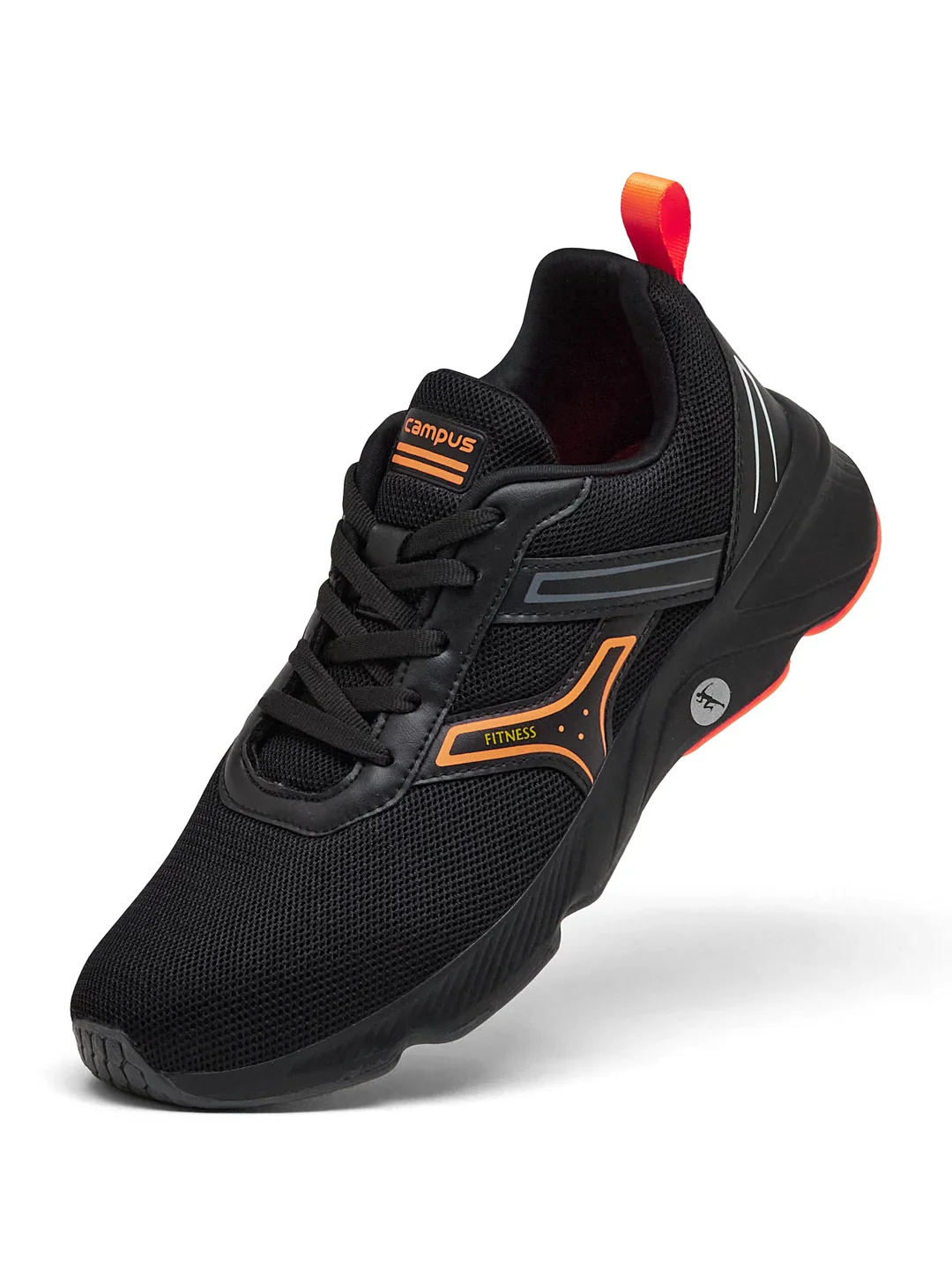 HURRICANE Black Men's Running Shoes - Image 3