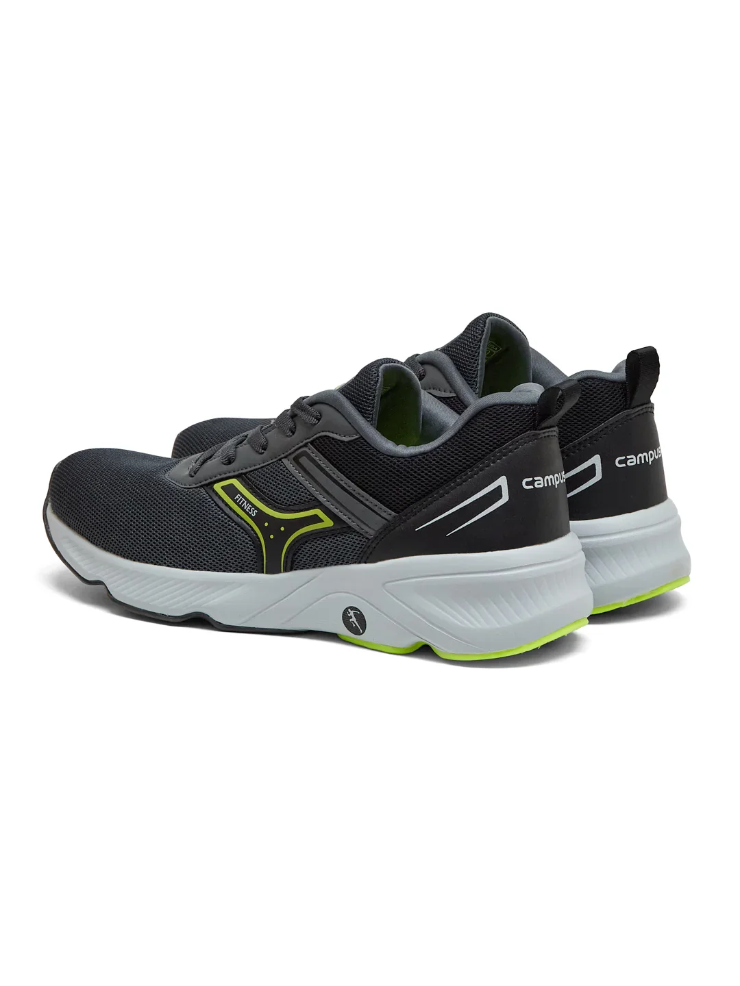 HURRICANE Grey Men's Running Shoes - Image 5