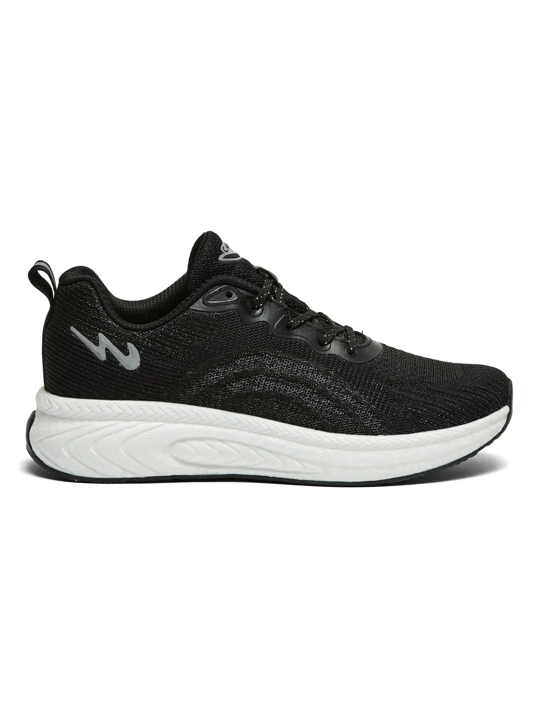 HYPE PRO Black Men's Running Shoes - Image 2