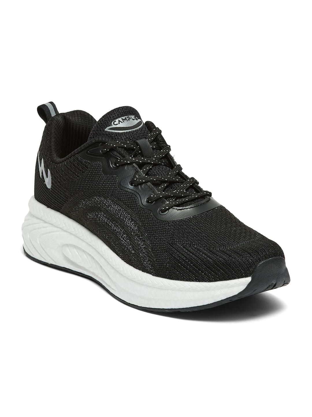 HYPE PRO Black Men's Running Shoes - Image 3