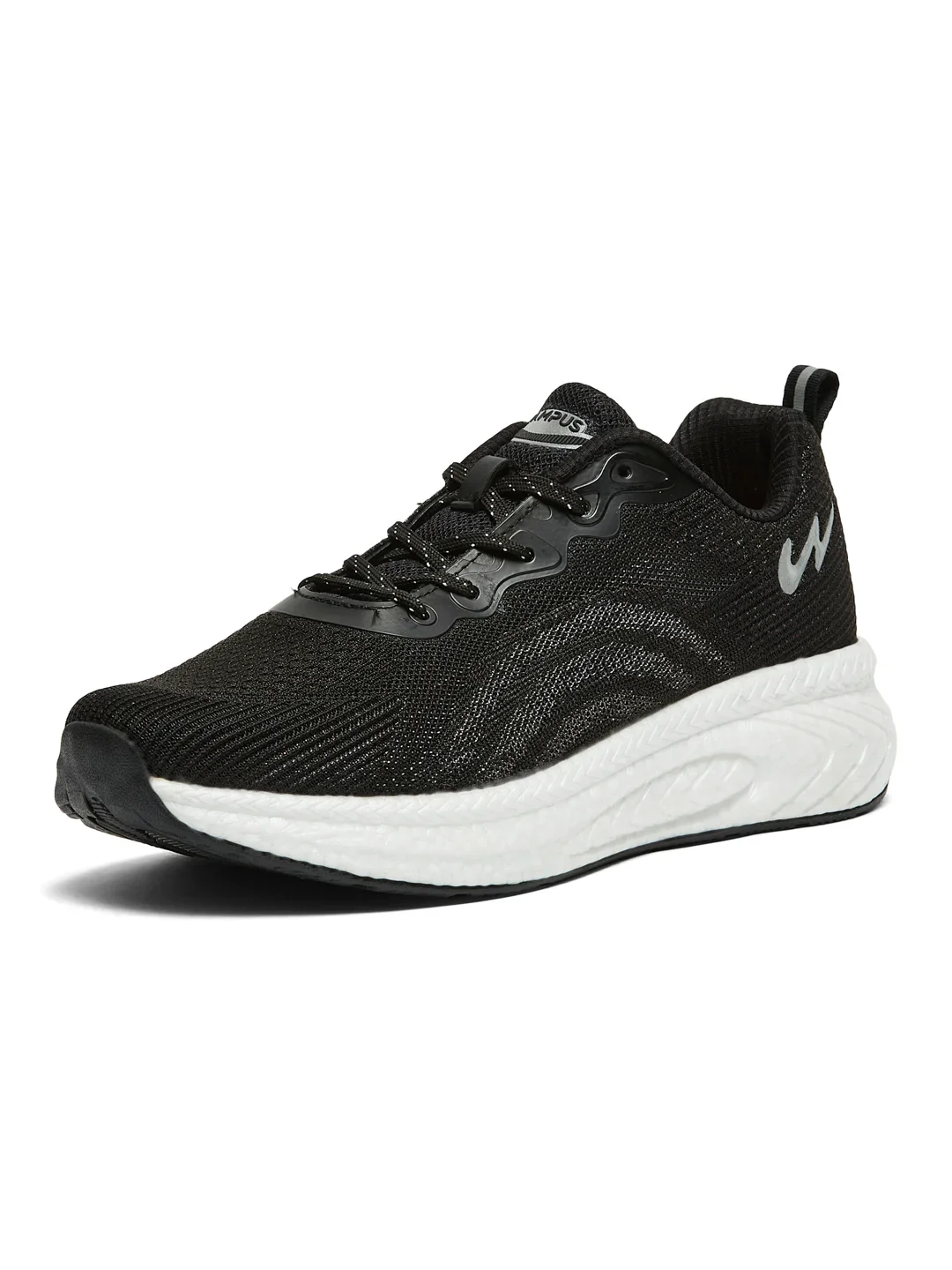 HYPE PRO Black Men's Running Shoes - Image 6