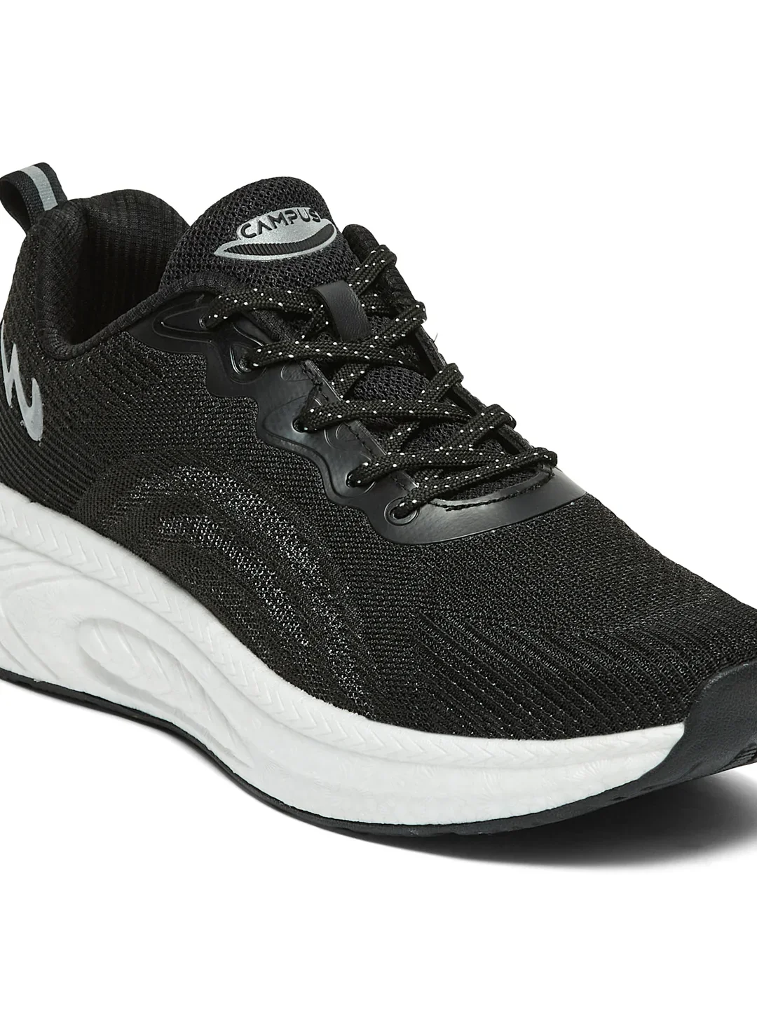 HYPE PRO Black Men's Running Shoes - Image 7