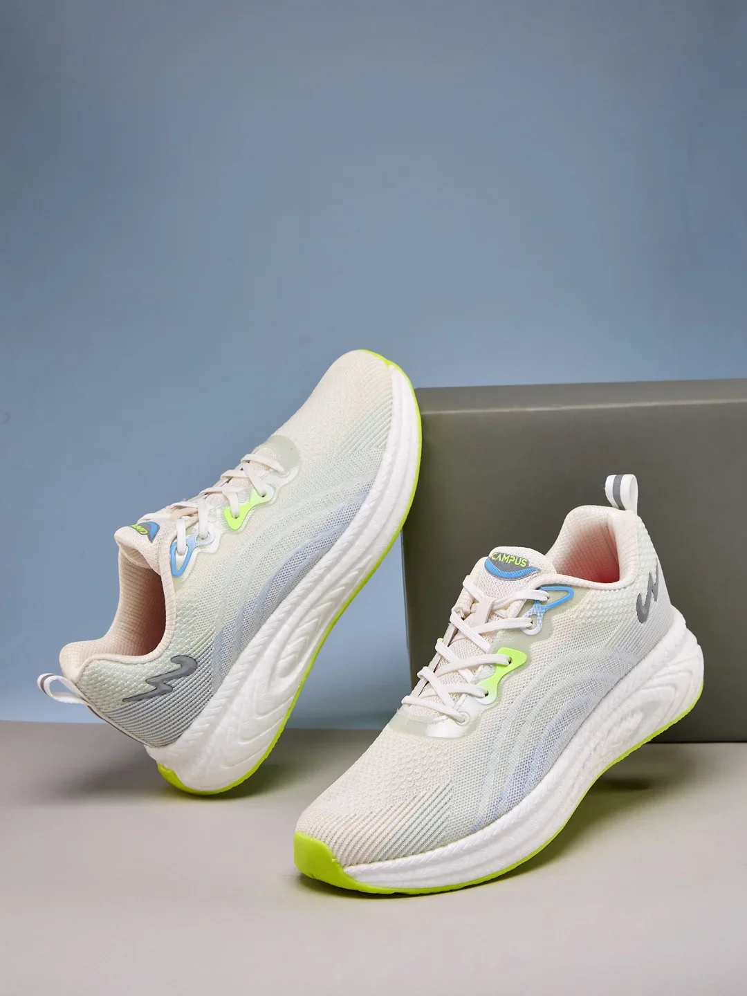 HYPE PRO Off White Men's Running Shoes