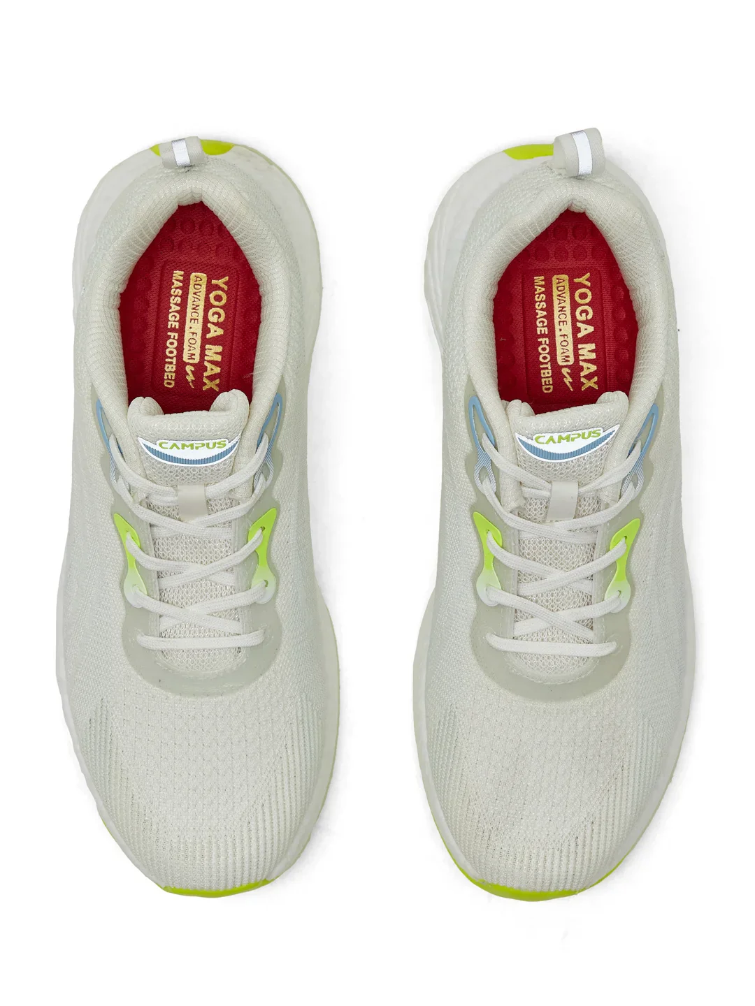 HYPE PRO Off White Men's Running Shoes - Image 6