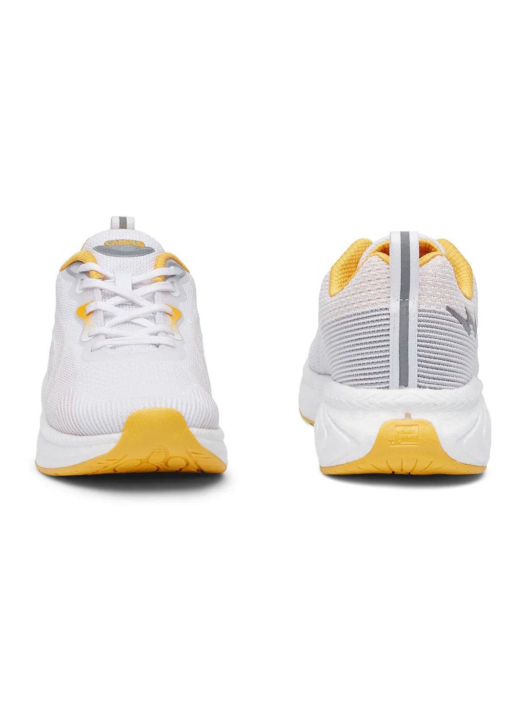 HYPE PRO White Men's Running Shoes - Image 4
