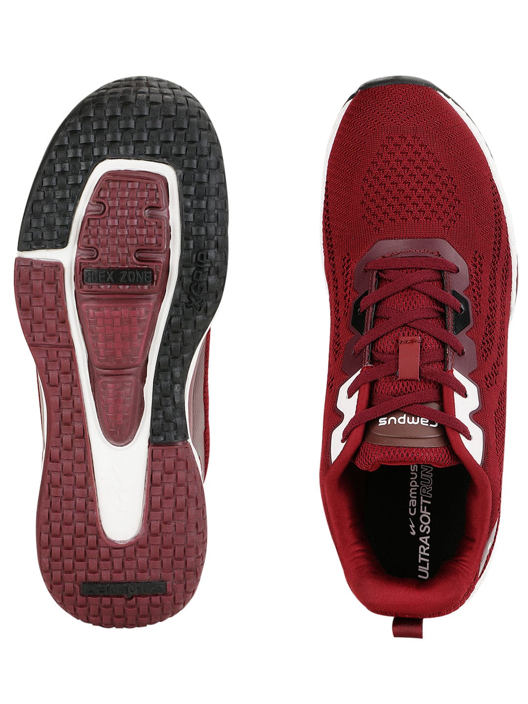 IGNITION PRO Red Men's Running Shoes - Image 4