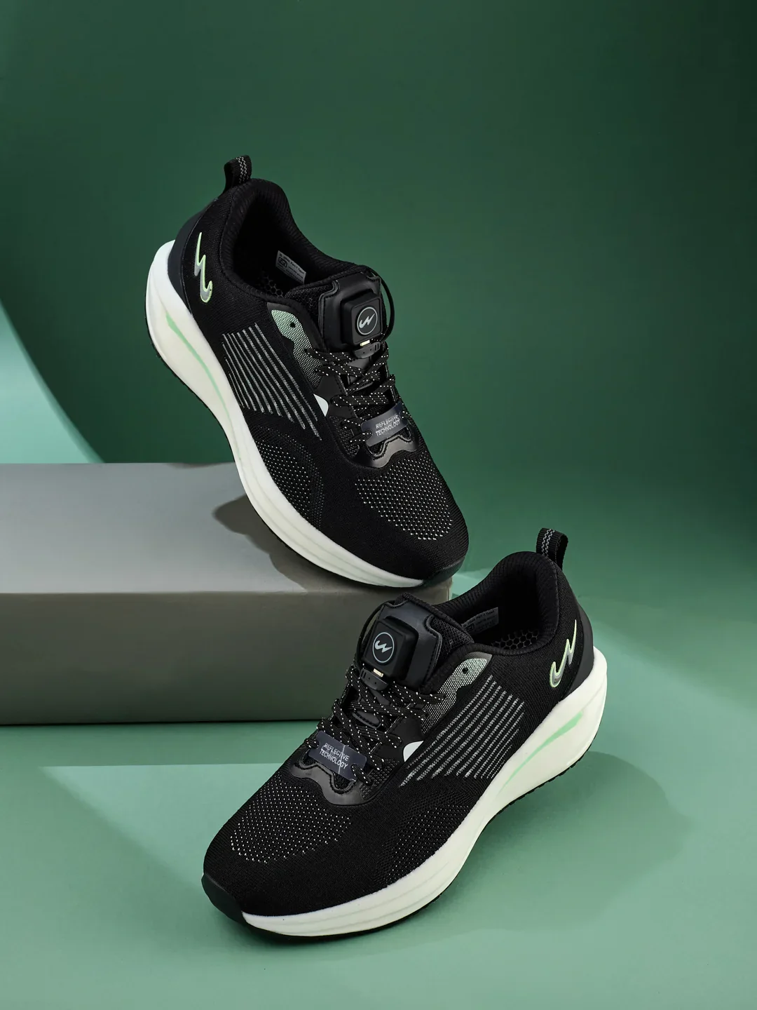 INFINO Black Men's Running Shoes