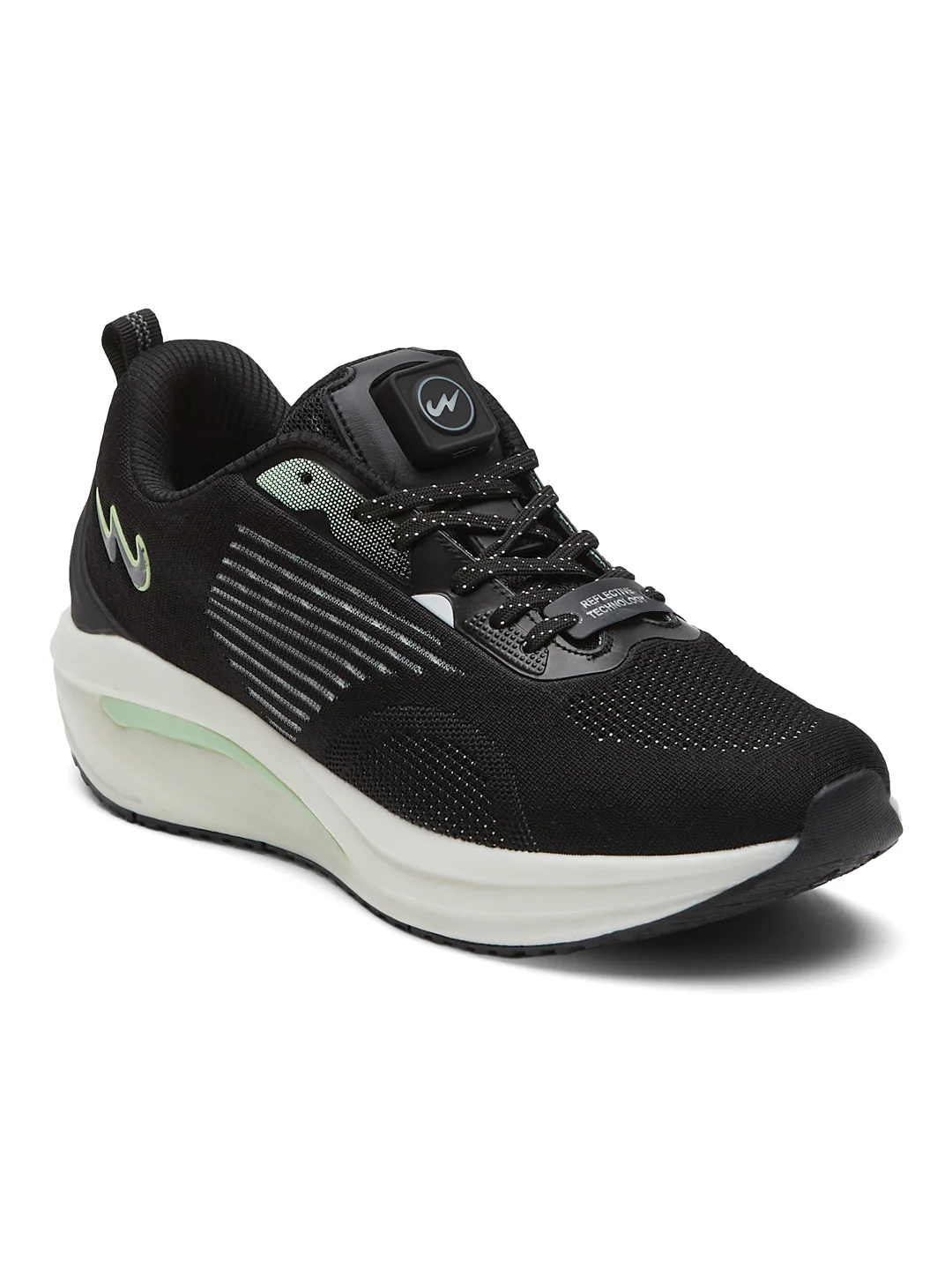 INFINO Black Men's Running Shoes - Image 3
