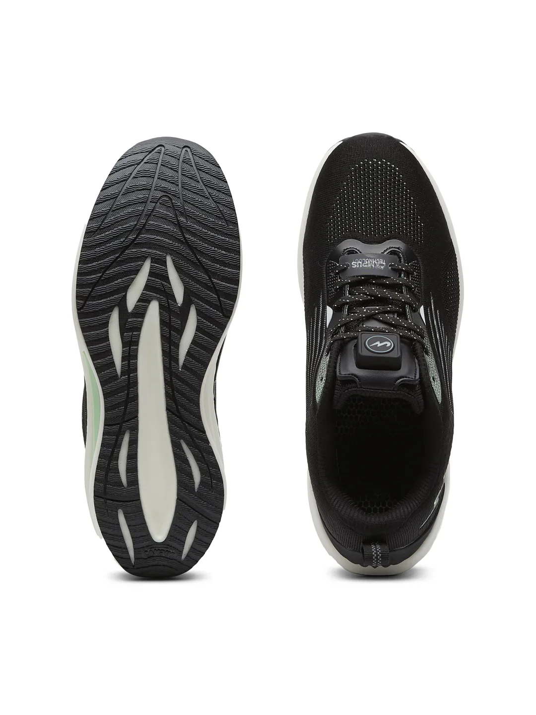 INFINO Black Men's Running Shoes - Image 5