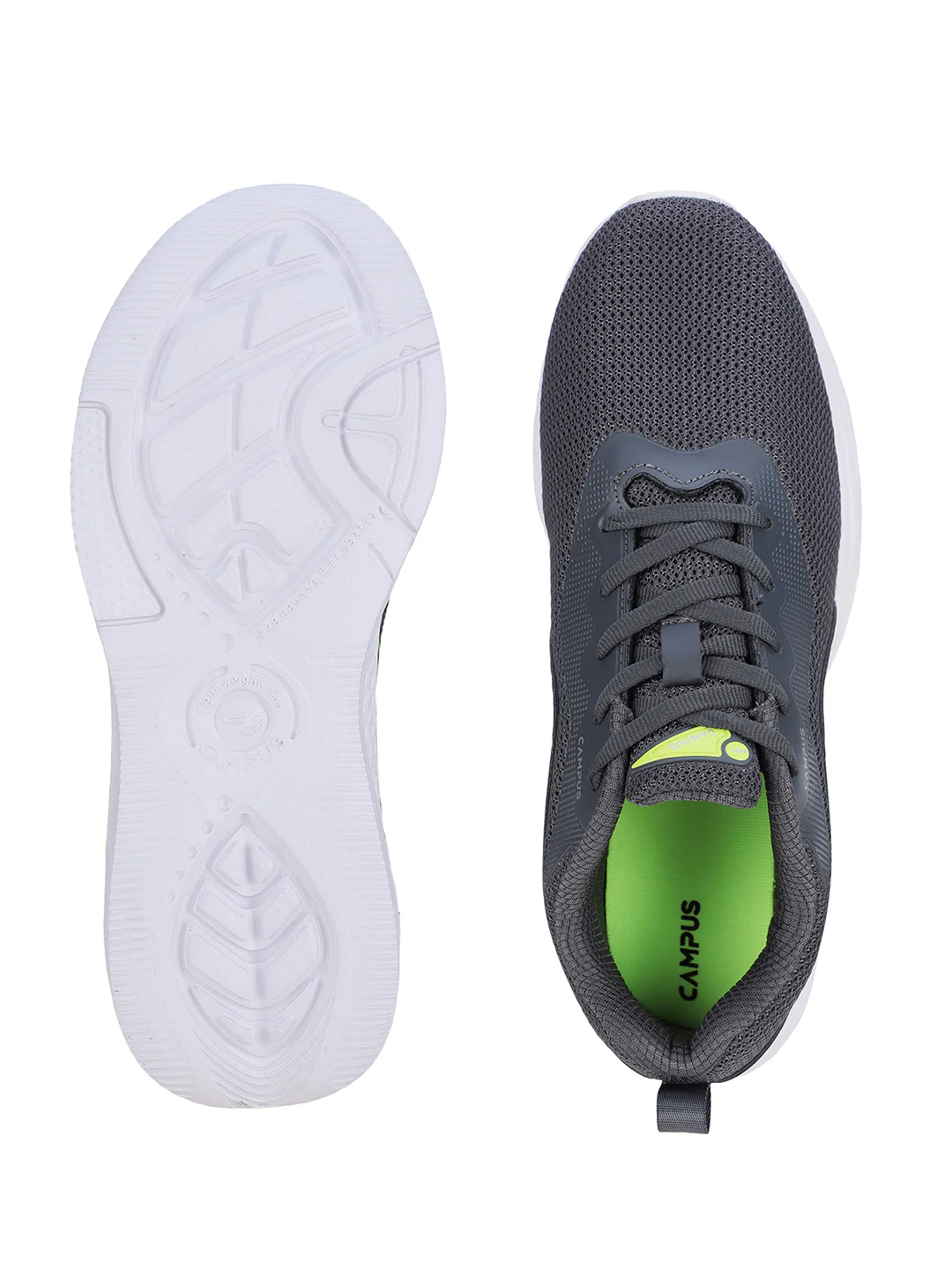 IVAN Grey Men's Sports Shoes - Image 3
