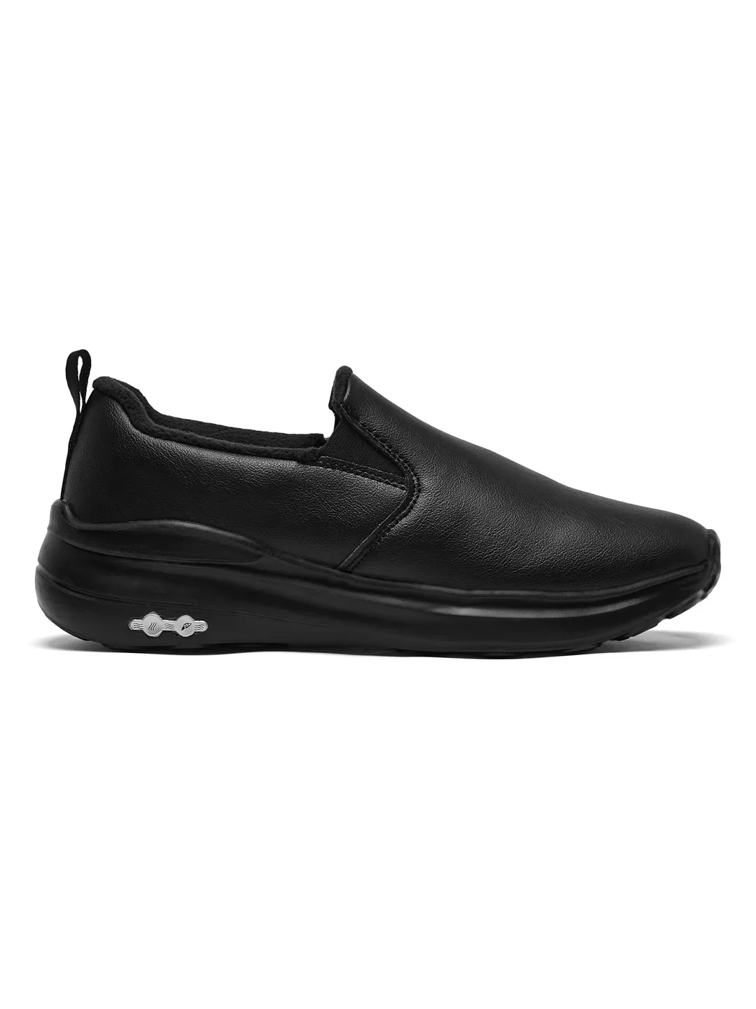 IVORY Black Men's Walking Shoes - Image 2