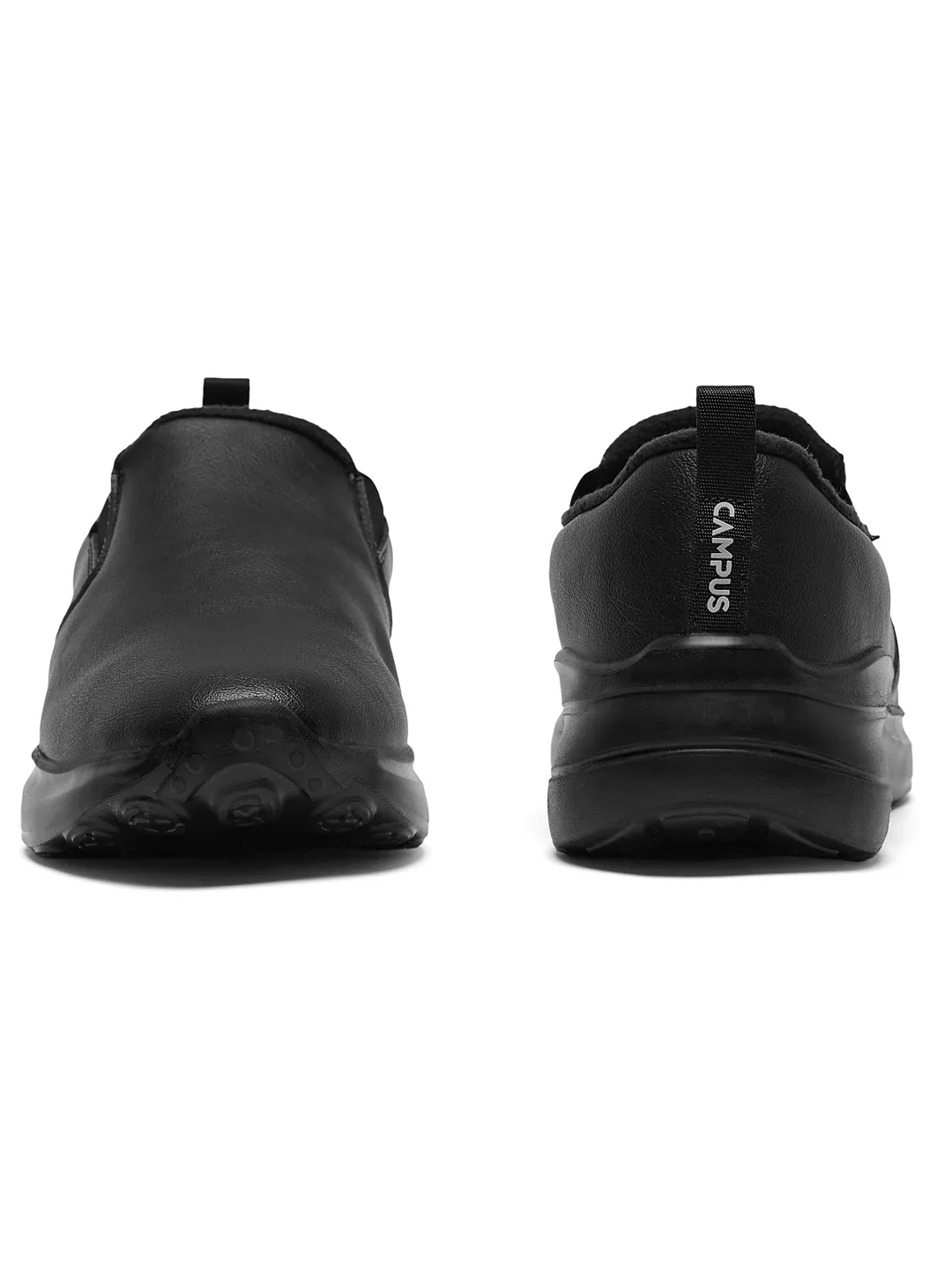 IVORY Black Men's Walking Shoes - Image 4