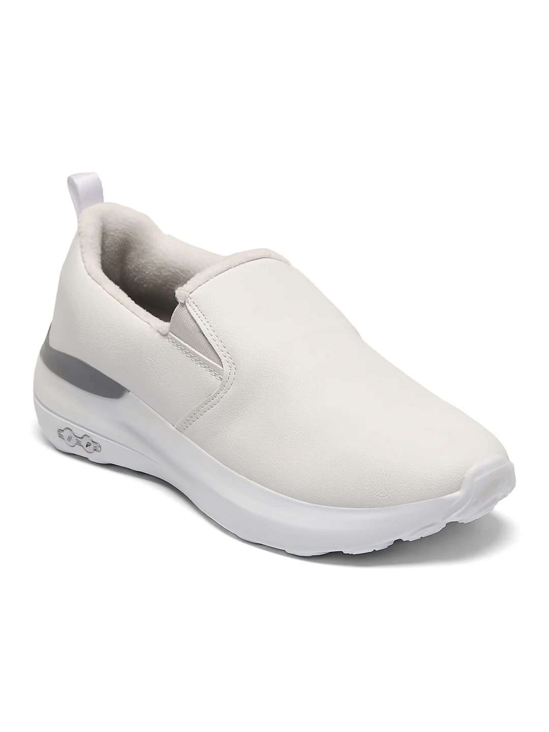 IVORY White Men's Walking Shoes - Image 3