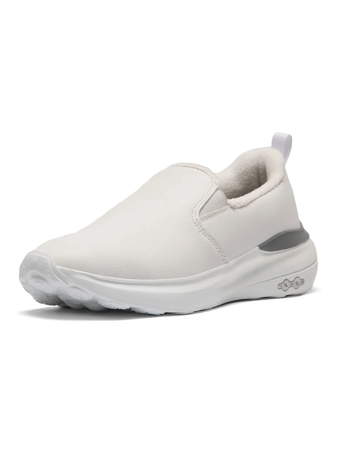 IVORY White Men's Walking Shoes - Image 6
