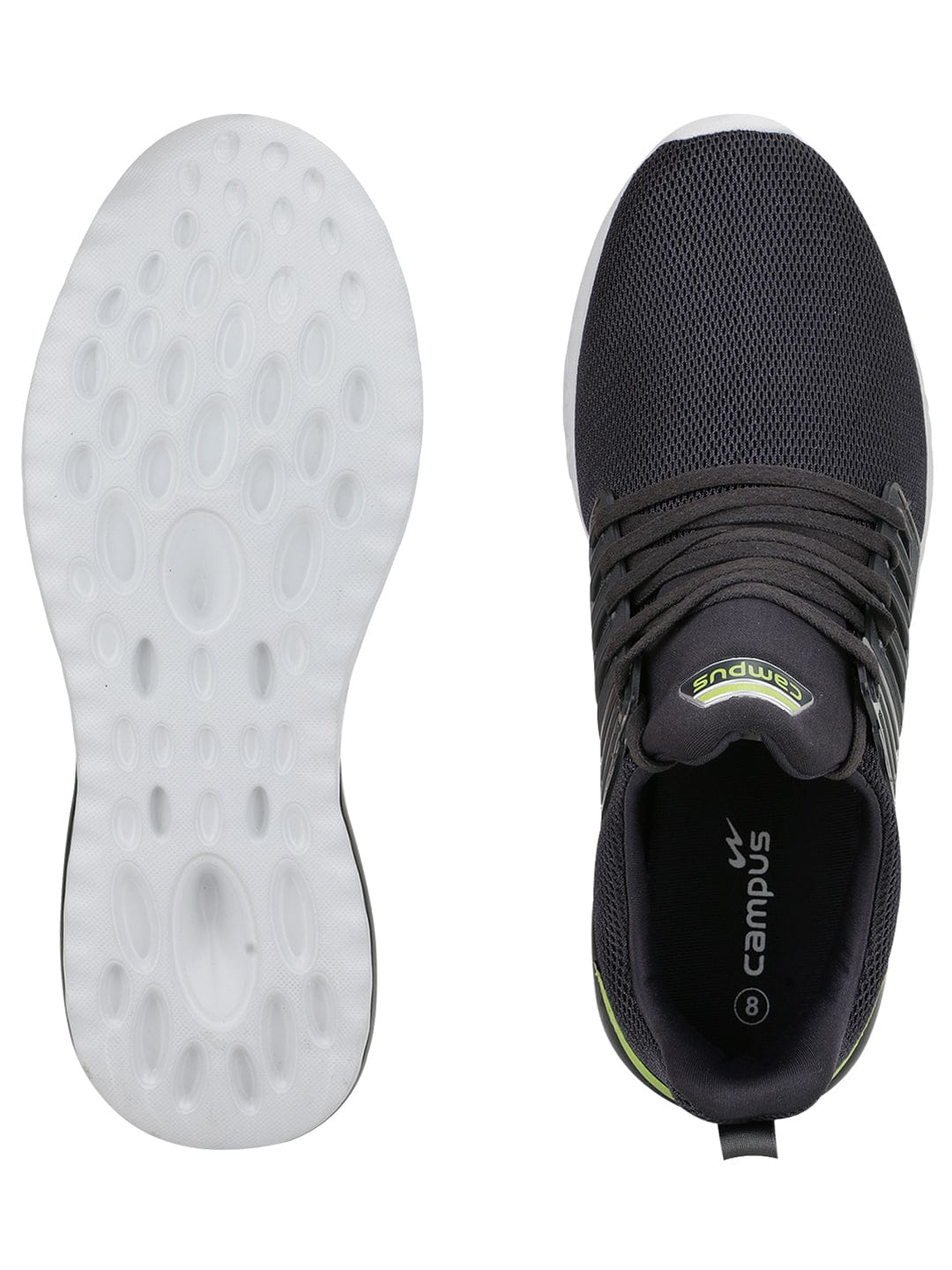 JADE Grey Men's Running Shoes - Image 4
