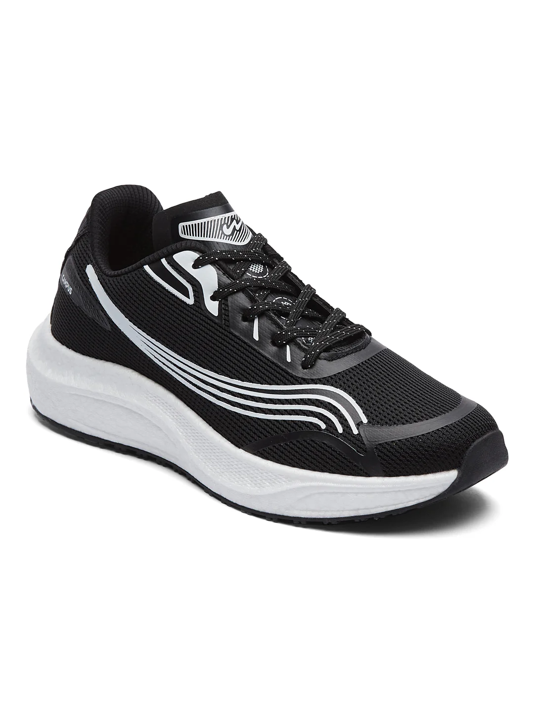 JARVIS Black Men's Running Shoes - Image 2
