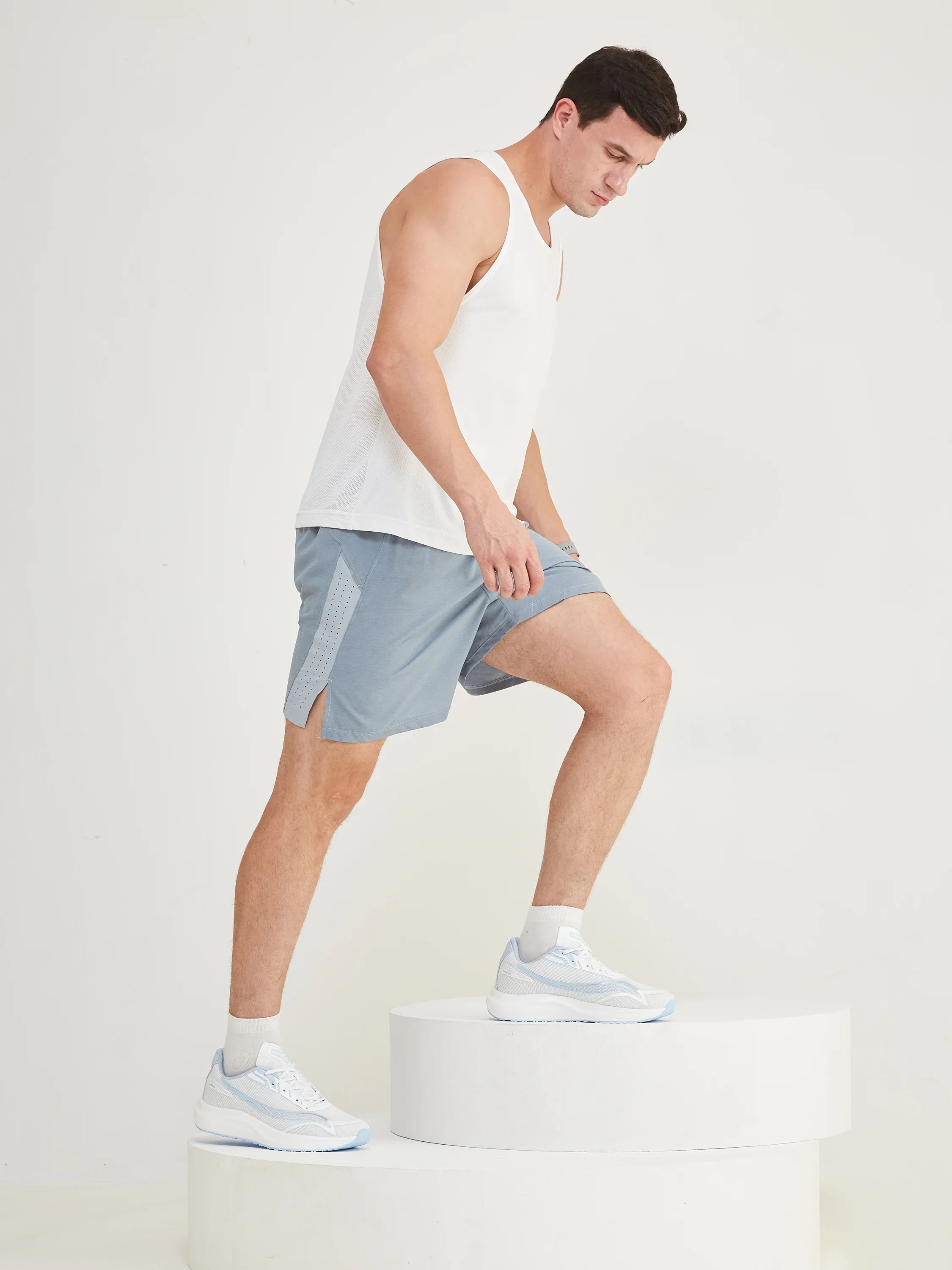 JARVIS White Men's Running Shoes - Image 7