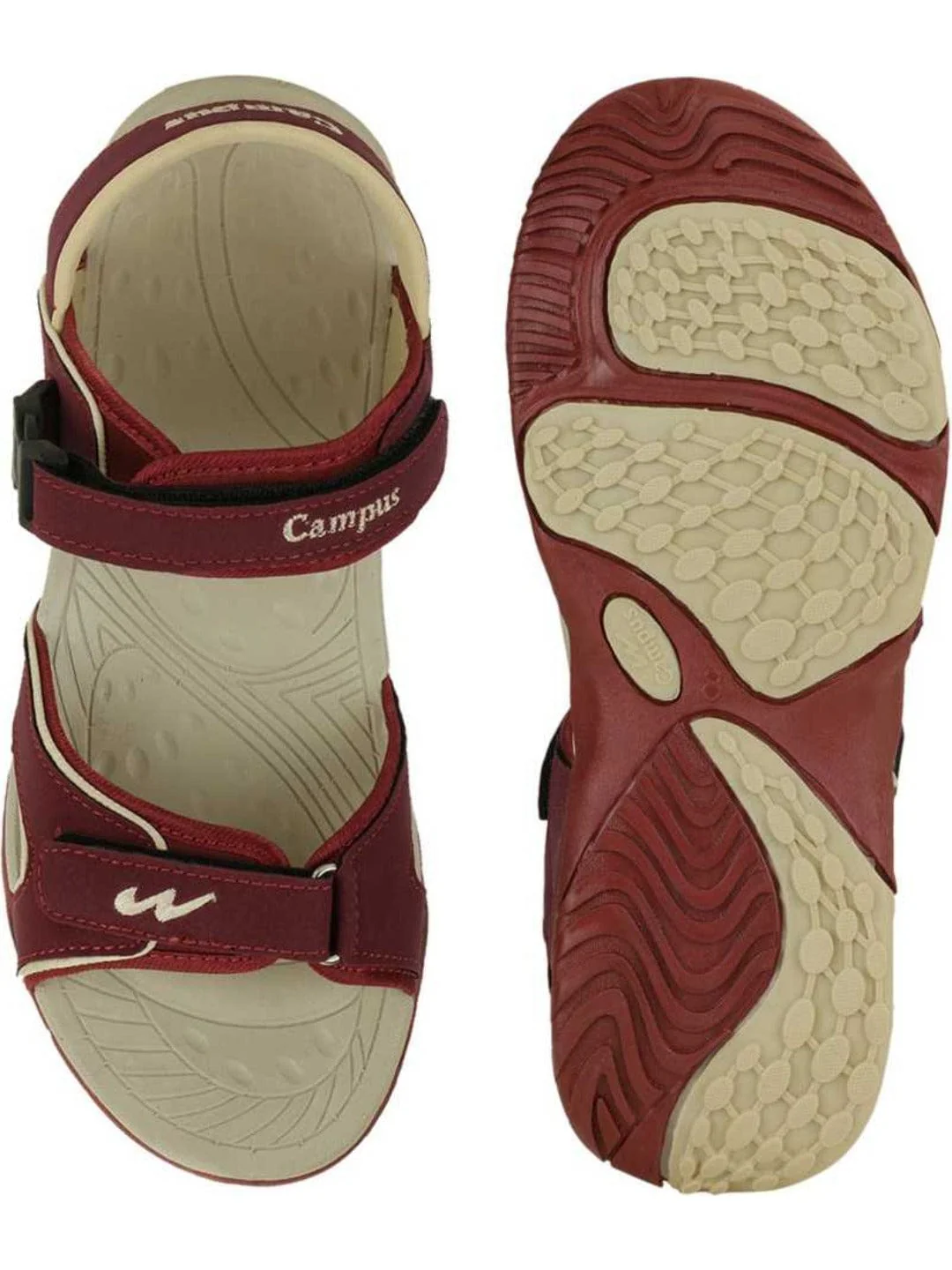 JAZZY Red Men's Sports Sandal - Image 4
