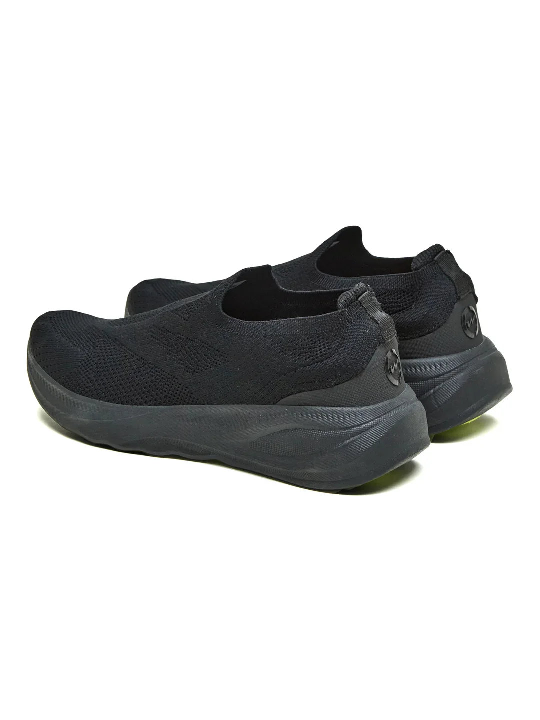 JETRA Black Men's Walking Shoes - Image 5