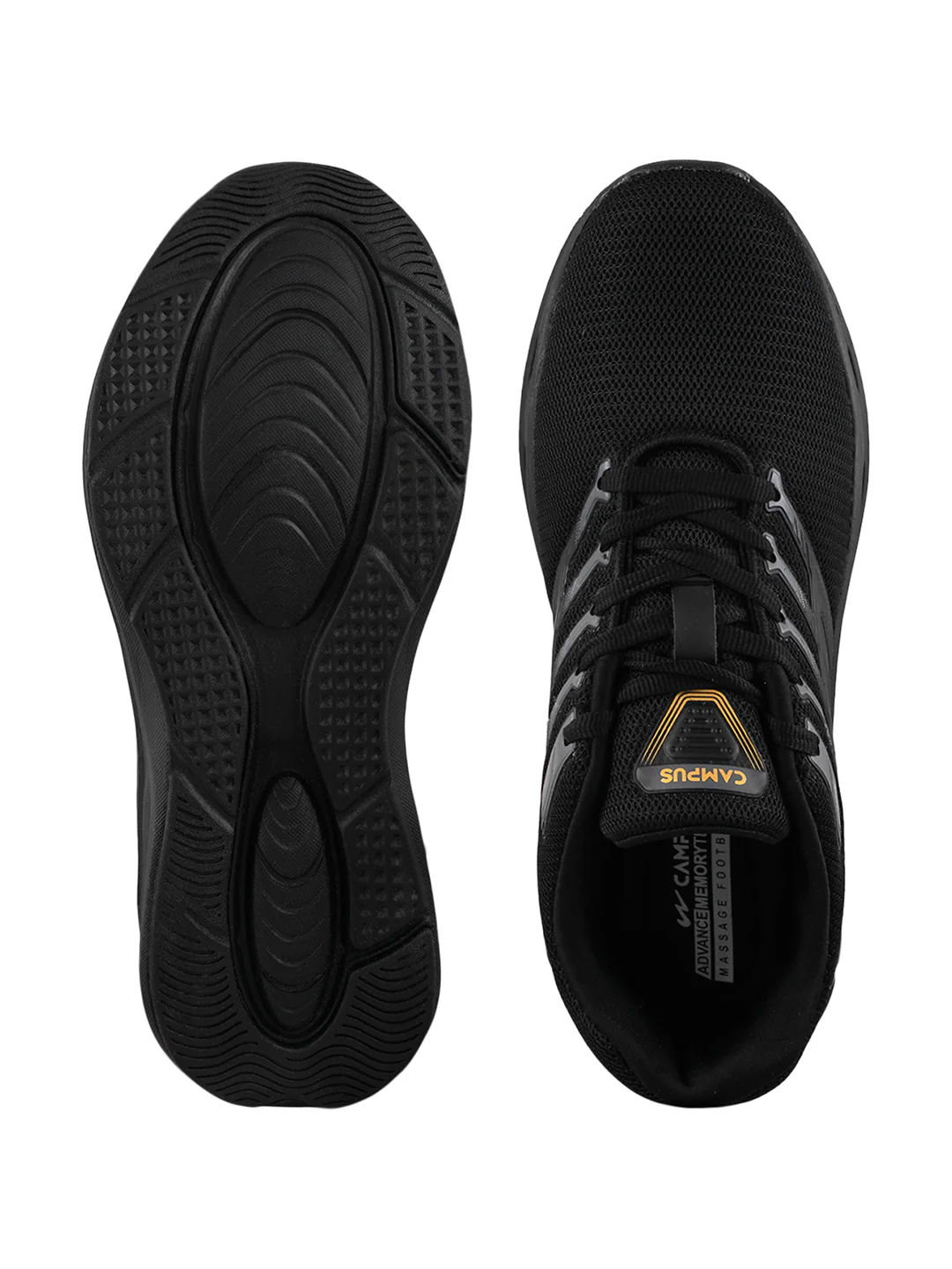 JETTA Black Men's Running Shoes - Image 5