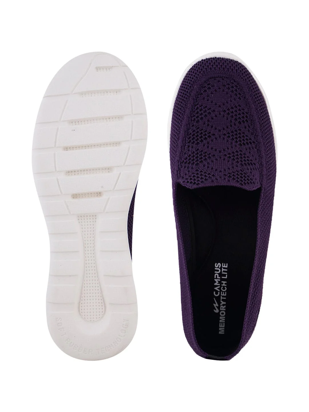 JITTERS Purple Women's Walking Shoes - Image 5