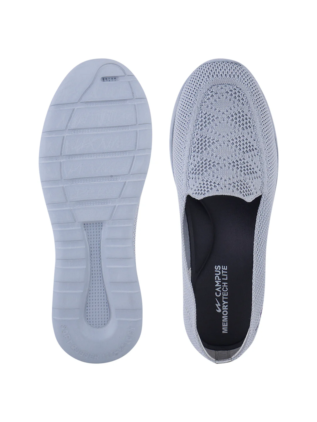 JITTERS Grey Women's Walking Shoes - Image 4
