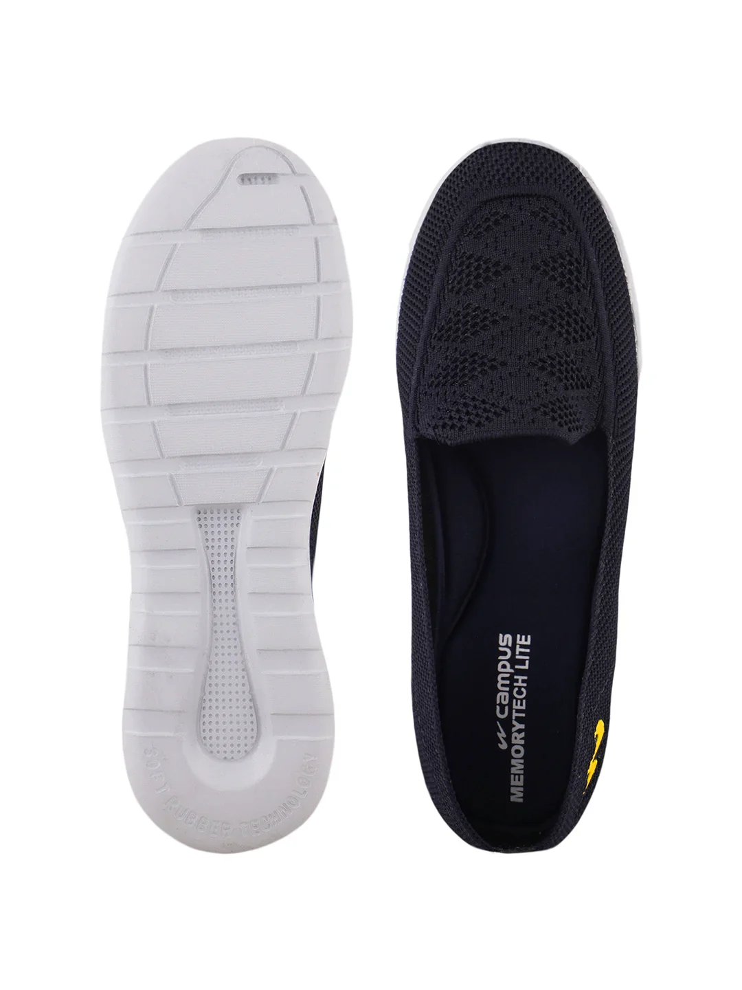 JITTERS Navy Women's Walking Shoes - Image 3