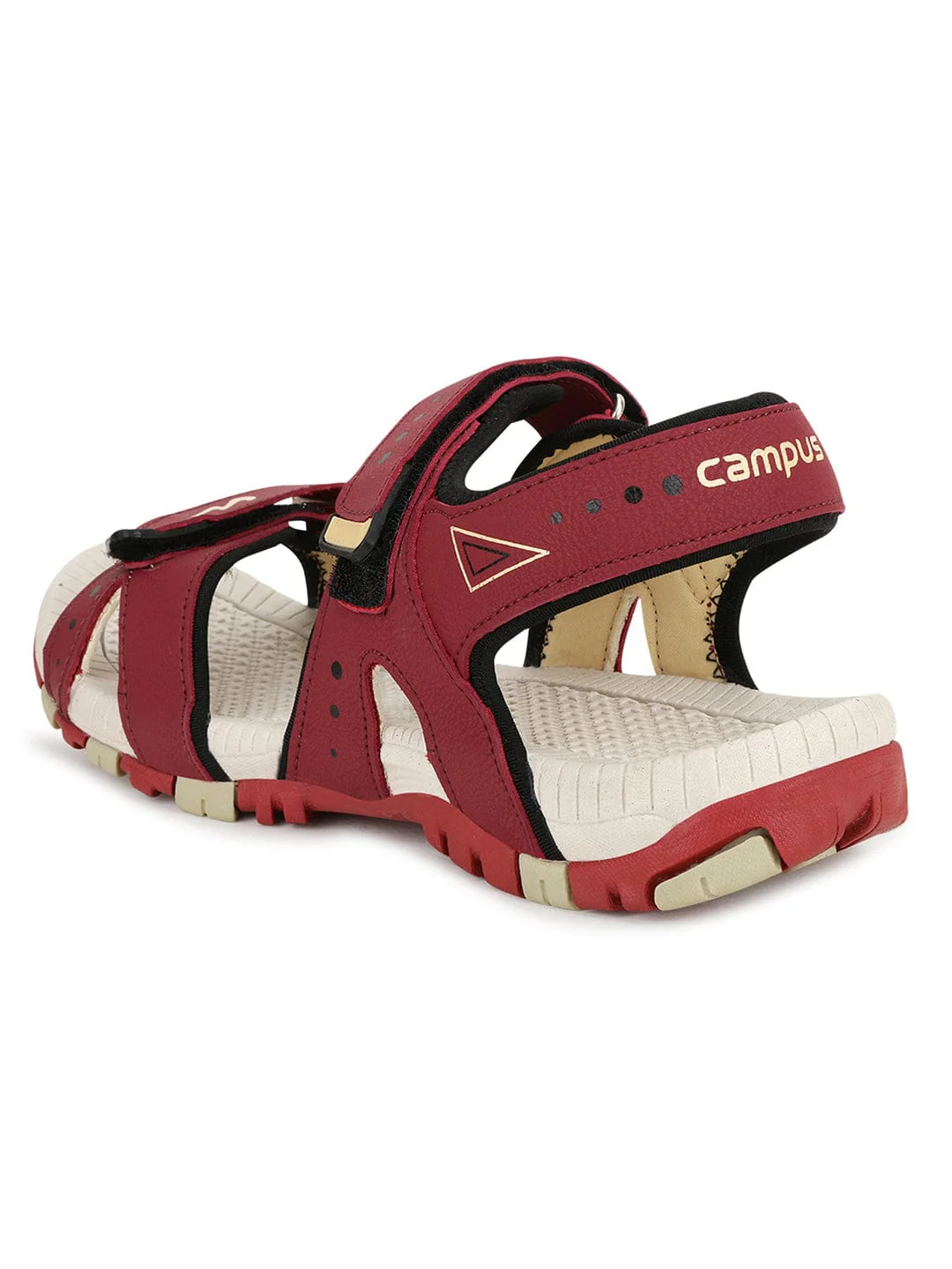 JOY Red Men's Sports Sandals - Image 3