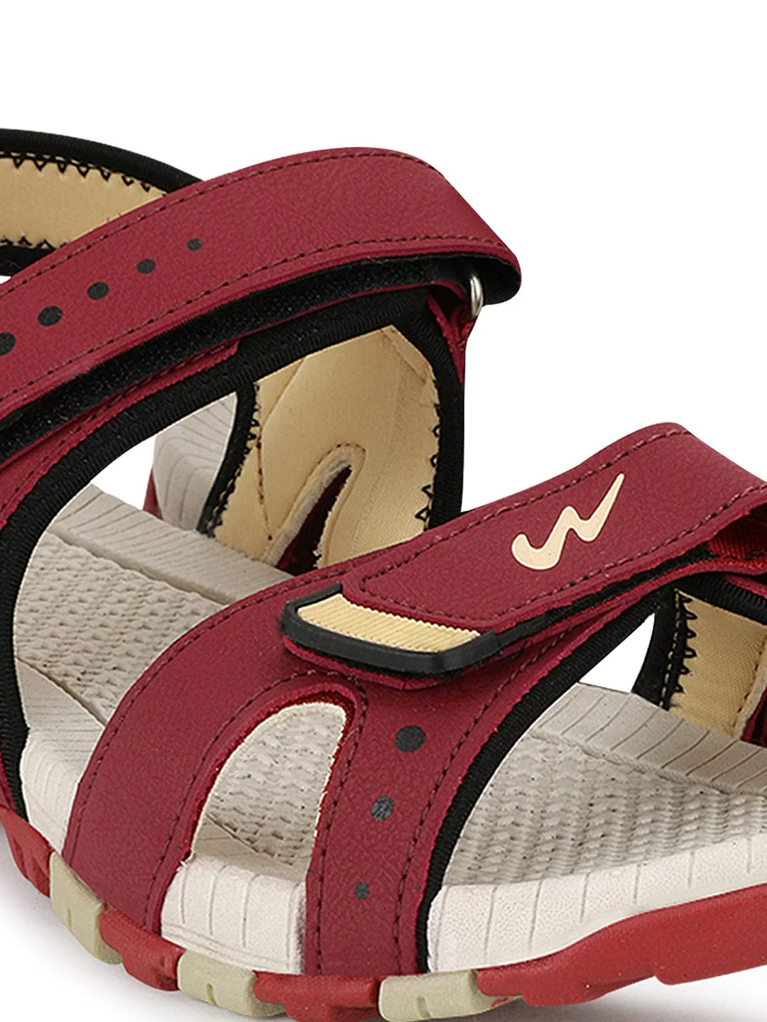 JOY Red Men's Sports Sandals - Image 5