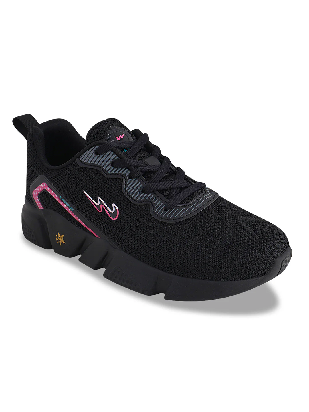 JULIUS Black Women's Sneakers - Image 2